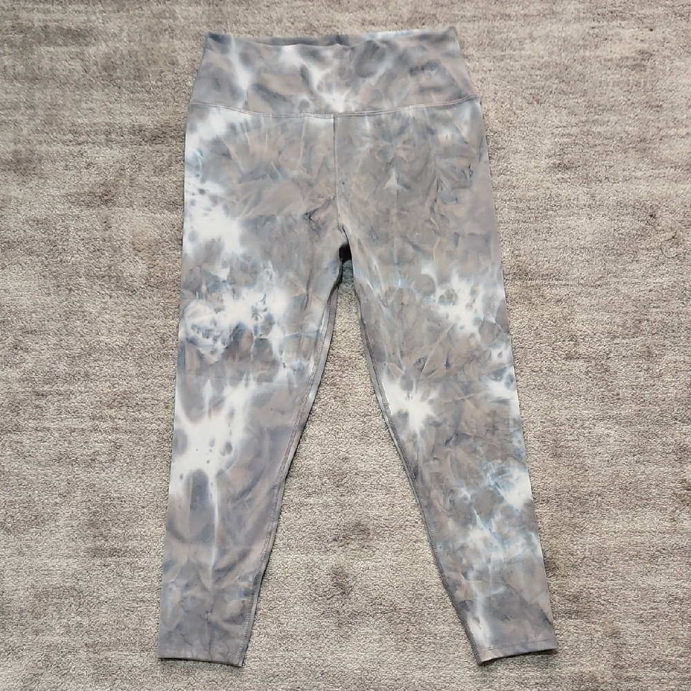 Kensie Tie-Dye Gray Leggings
